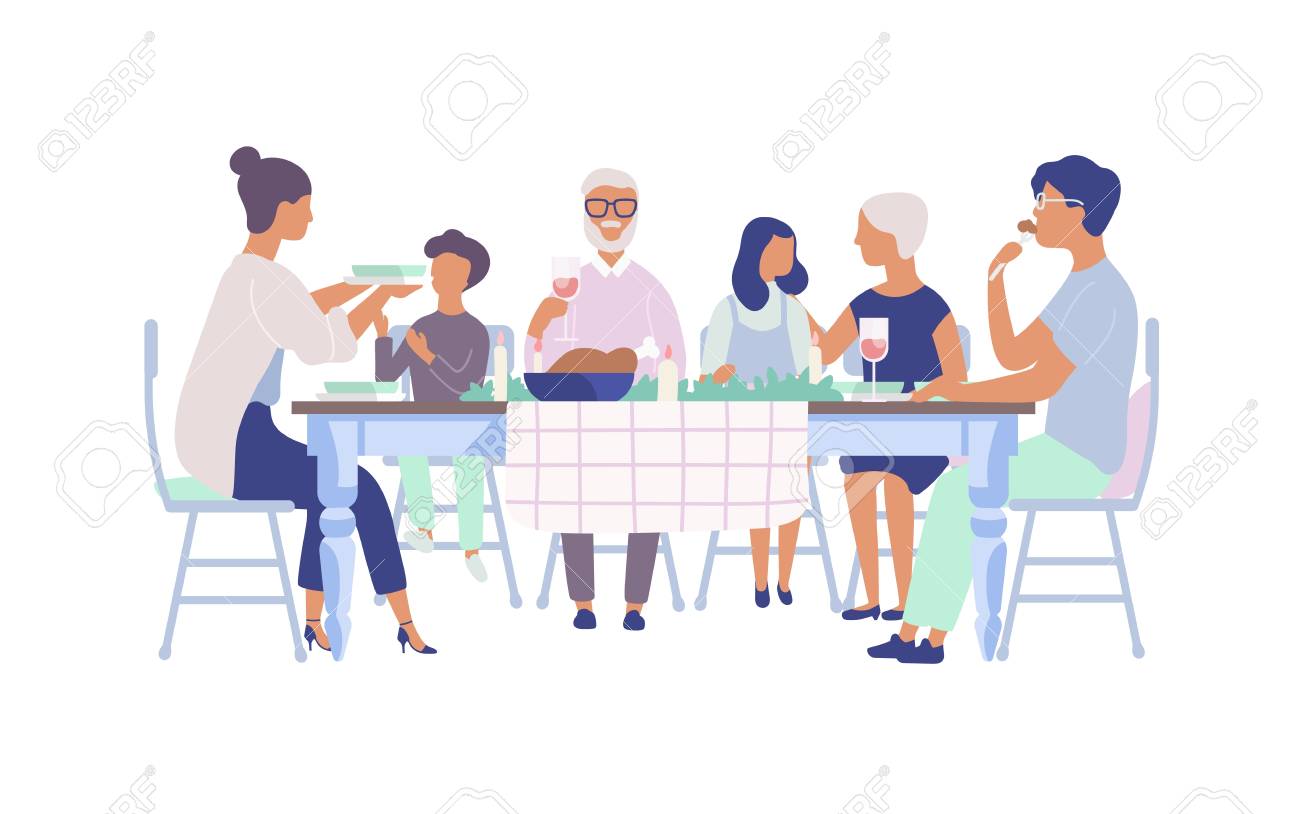 People Sitting At Table Decorated With Candles Eating Food Royalty Free Cliparts Vectors And Stock Illustration Image People Sitting At Table Decorated With Candles Eating Food Royalty Free Cliparts Vectors And Stock Illustration Image
