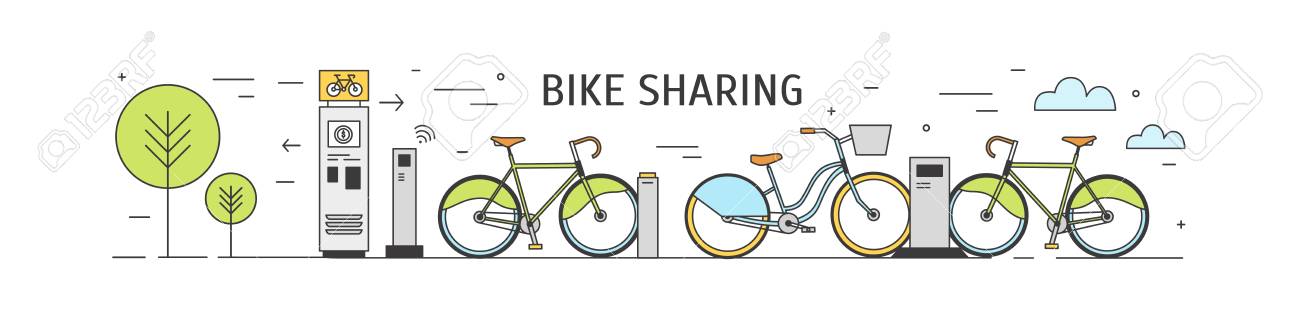 bike sharing station