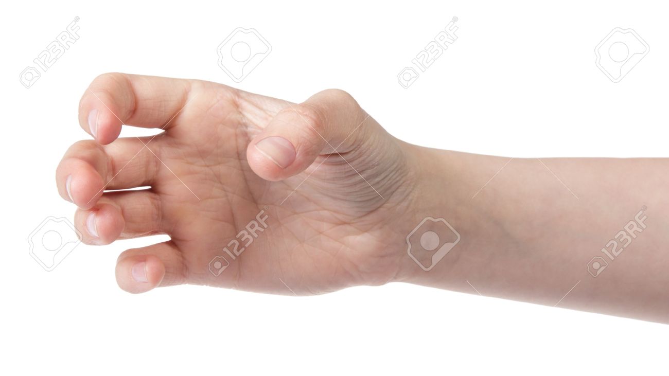 female teen hand to hold something cylinder like a bottle, isolated - 19023381 female teen hand to hold something cylinder like a bottle, isolated - 19023381
