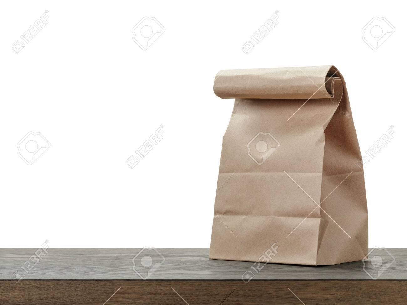 brown paper lunch bolsas