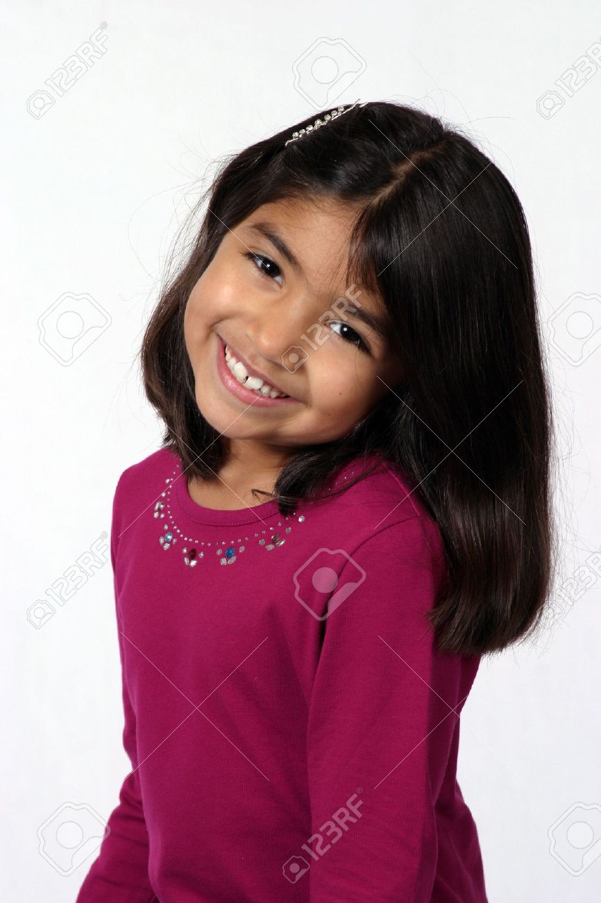 Teenage Girl With Black Hair