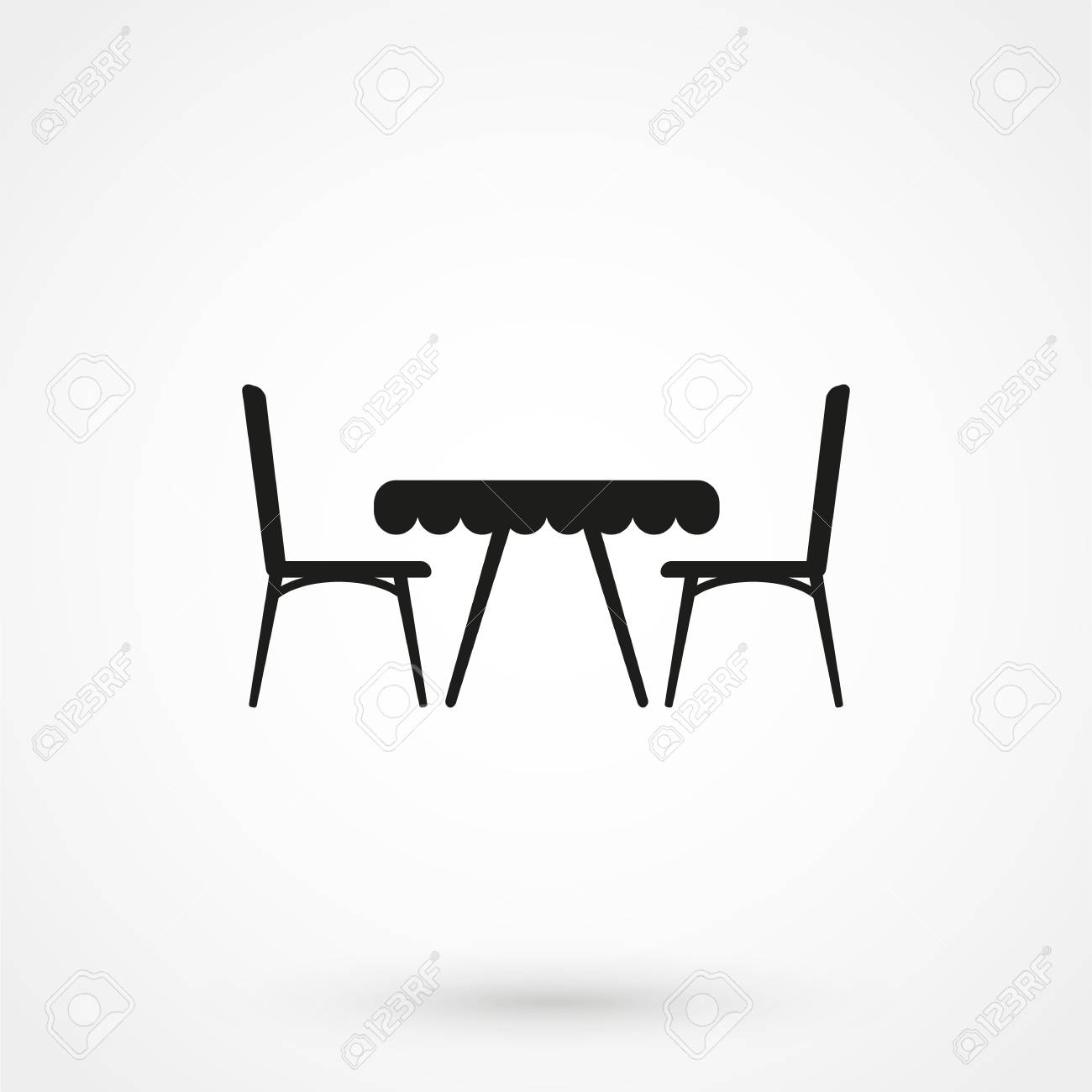 Tisch Mit Stühlen Symbol Lizenzfrei Nutzbare Vektorgrafiken Tisch Mit Stühlen Symbol Lizenzfrei Nutzbare Vektorgrafiken