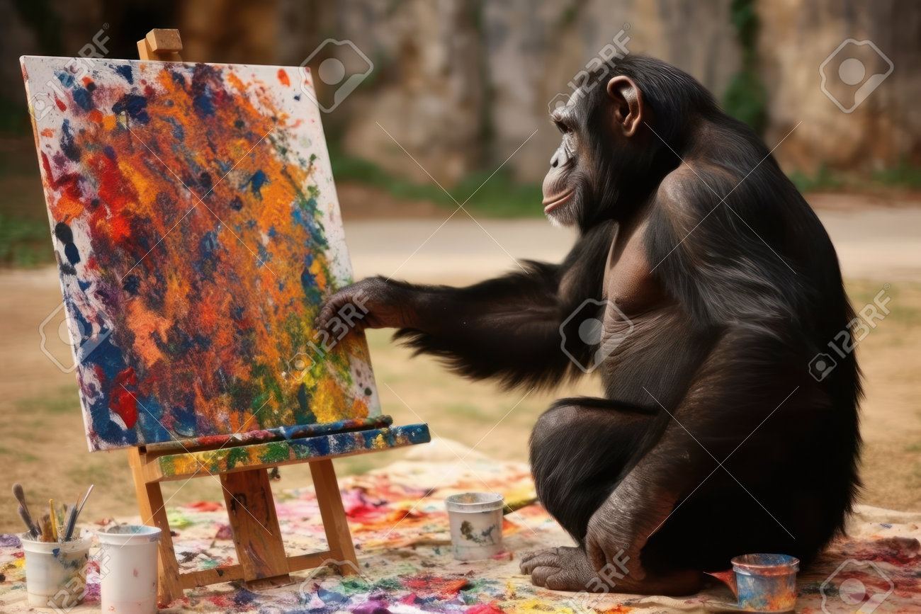 ☆チンパンジー☆デッサン☆ チンパンジー | 絵描きびと acopachan（あこぱちゃん）のブログ