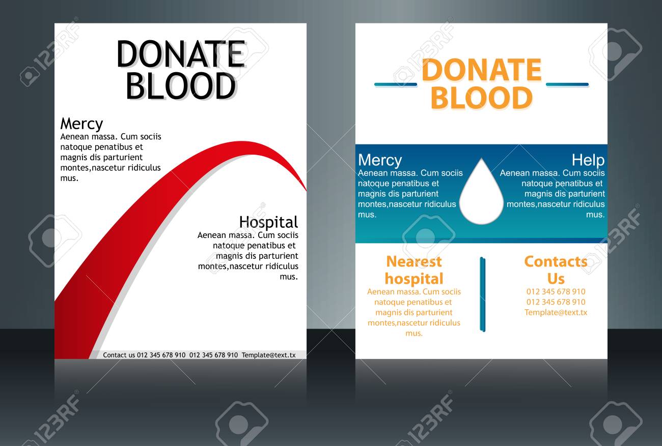 Health Care And Medical Poster Brochure Flyer Design Layout Vector Template In A4 Size Stock Health Care And Medical Poster Brochure Flyer Design Layout Vector Template In A4 Size Stock