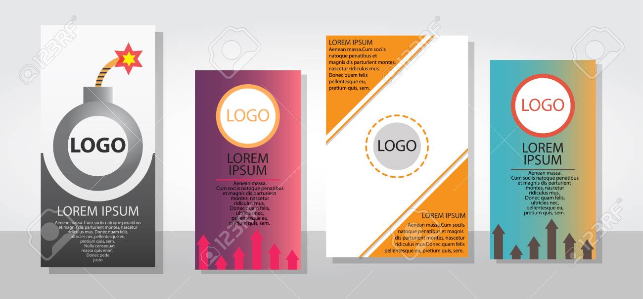 set of posters flyers pamphlet brochure cover design layout with pamphlet layout