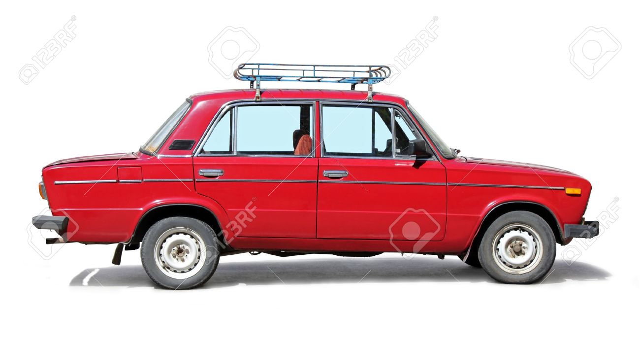 old red car side view on white background stock photo picture and royalty free image image 10265233 old red car side view on white background