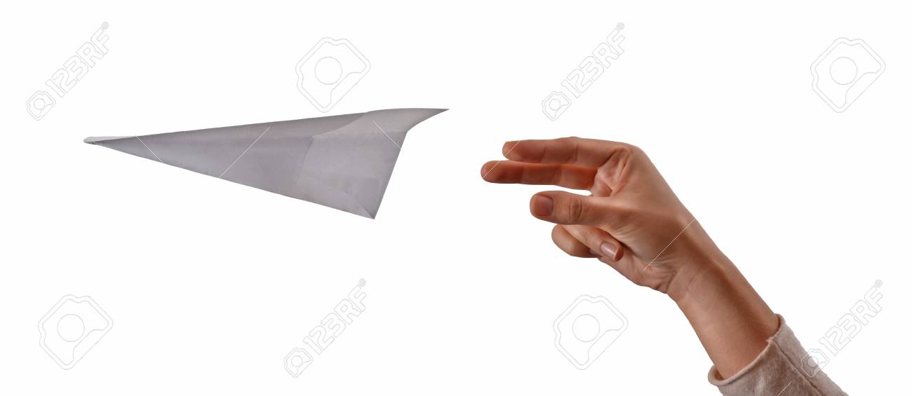 hand throwing plane