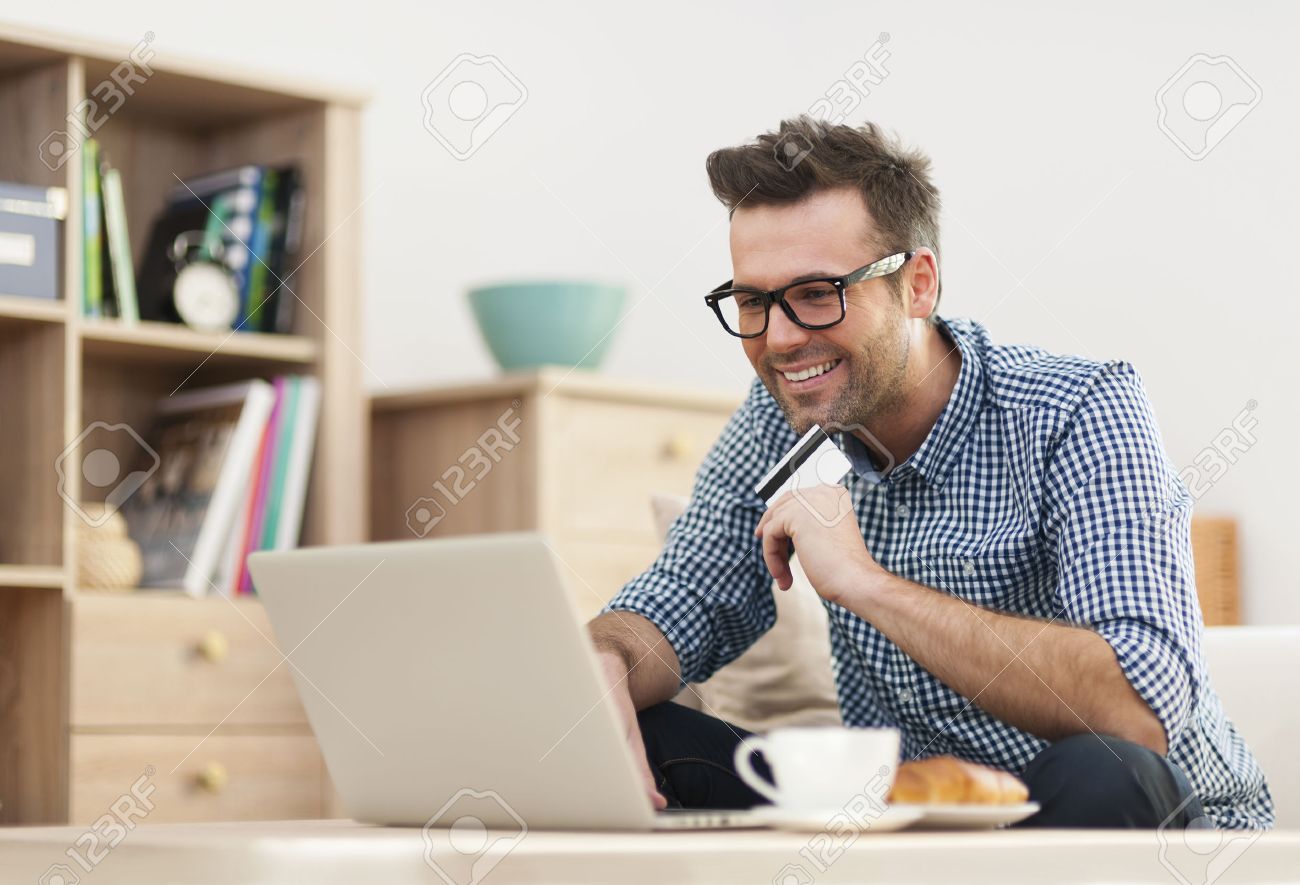 Sitting on a credit card