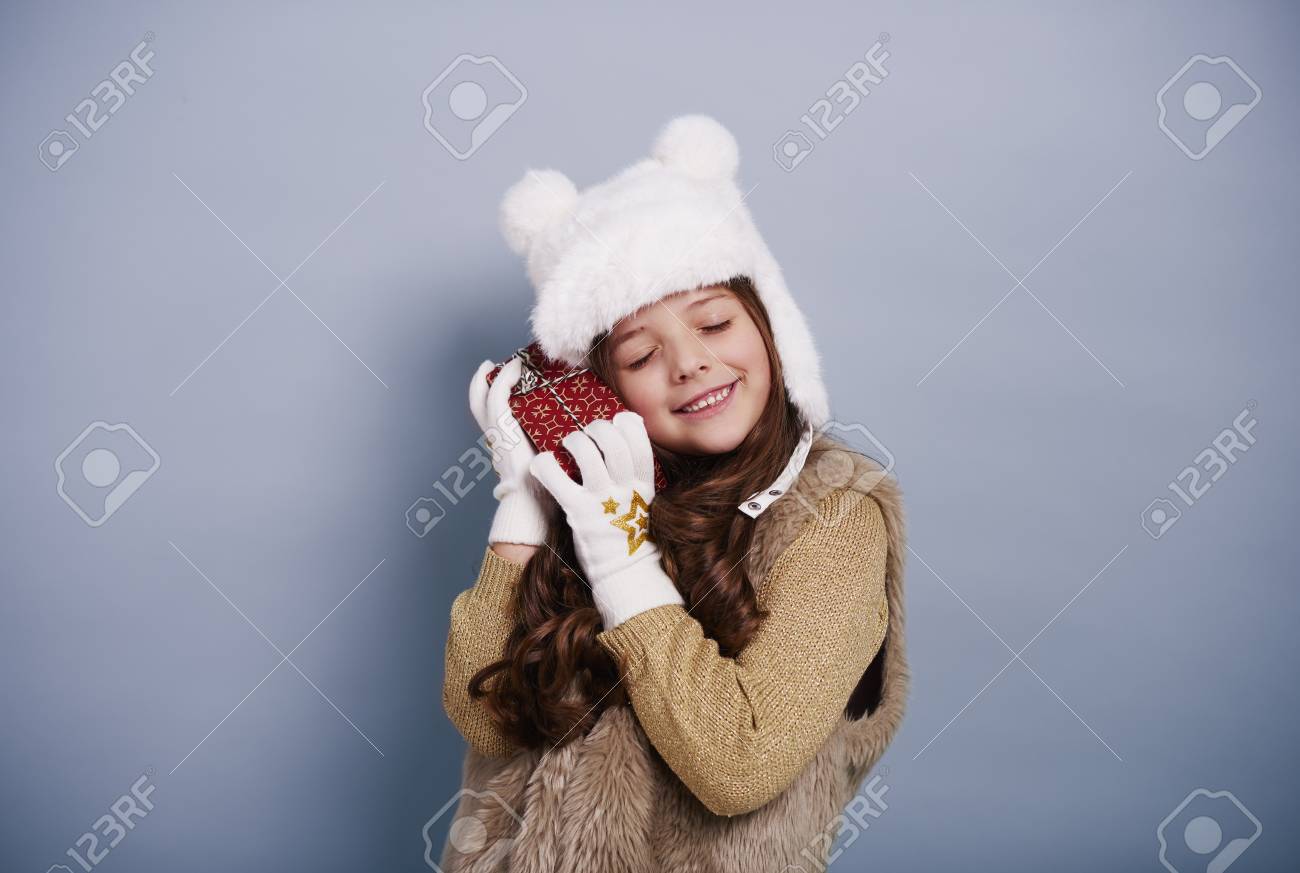 Il Mio Regalo Di Natale.Immagini Stock Il Mio Regalo Di Natale Da Sogno Image 91508392