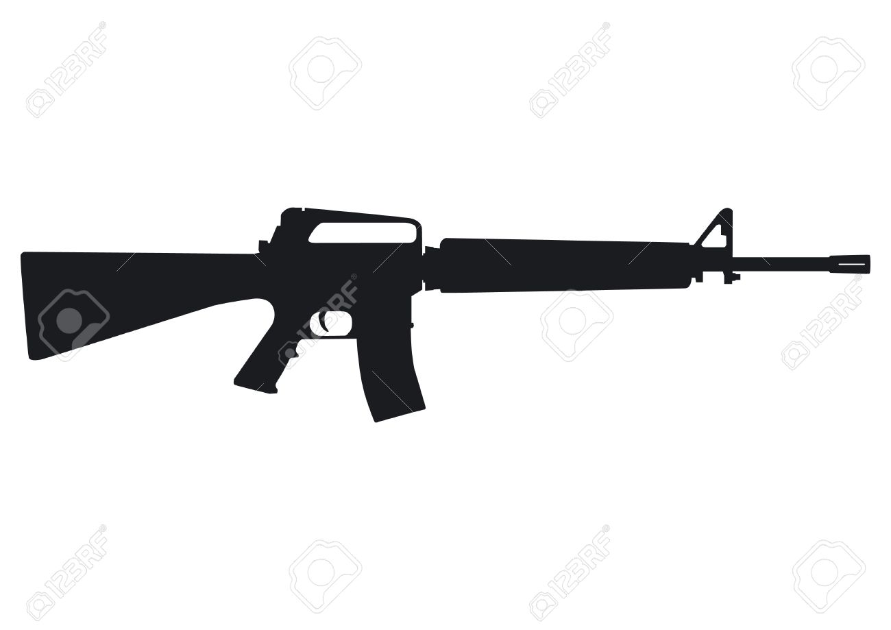 アサルト ライフル 米国自動小銃 のイラスト素材 ベクタ Image 7357