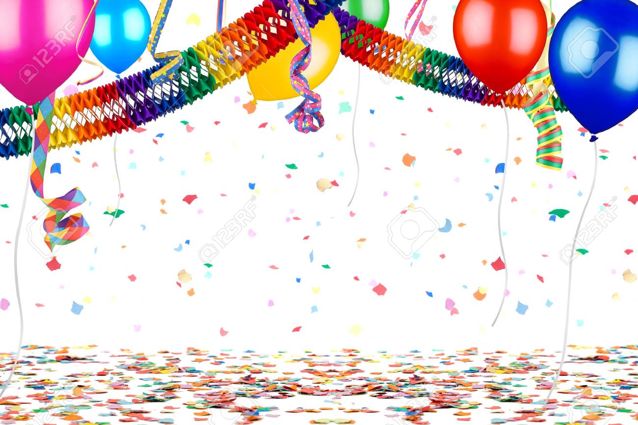 colorful empty party carnival birthday celebration background