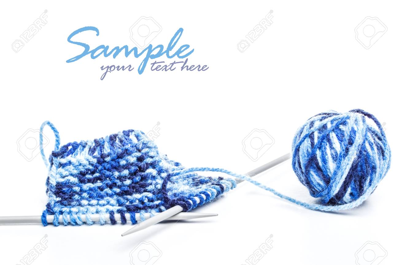 青い糸と編み針 の写真素材 画像素材 Image 青い糸と編み針 の写真素材 画像素材 Image