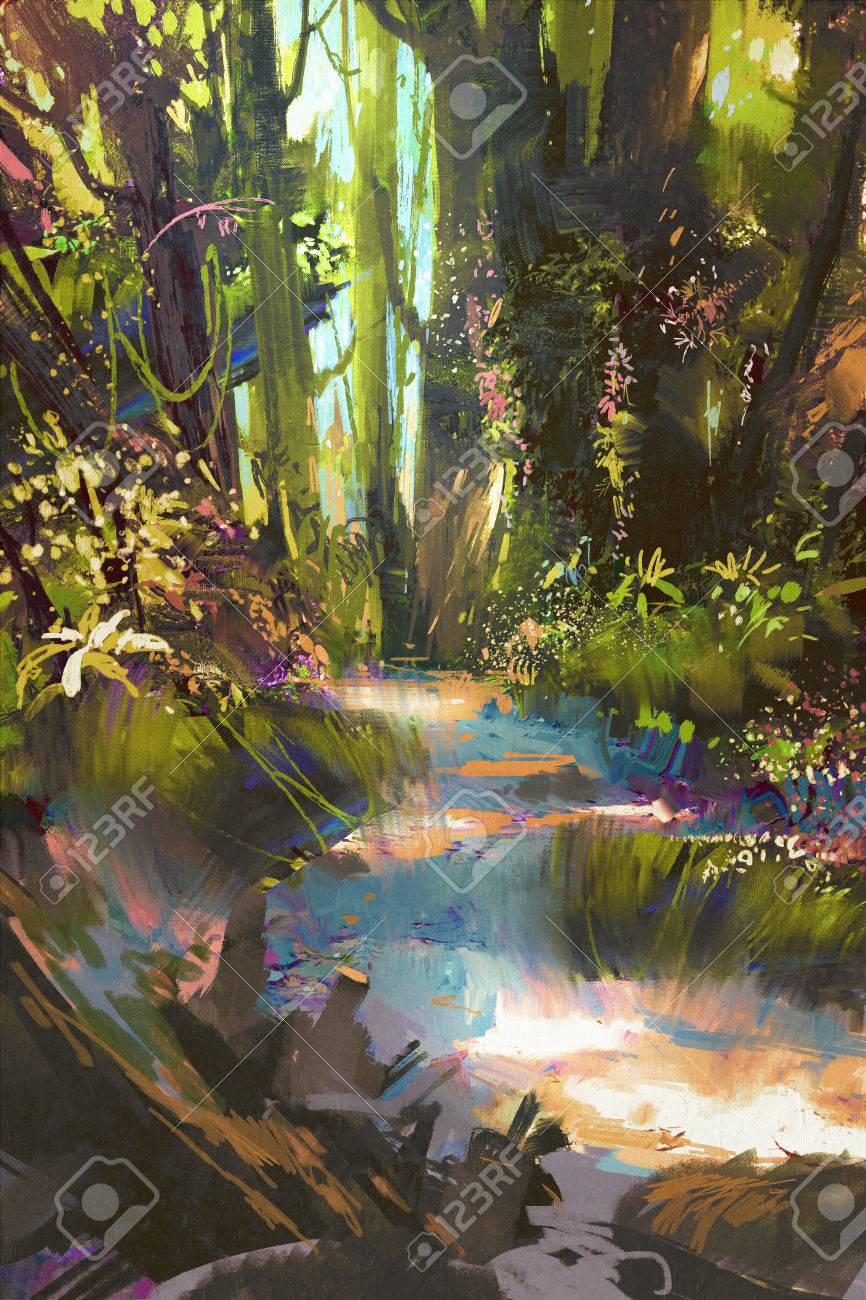 森林風景 水彩画 森林」のアイデア 33 件【2025】 | 水彩風景, 森林, 風景画