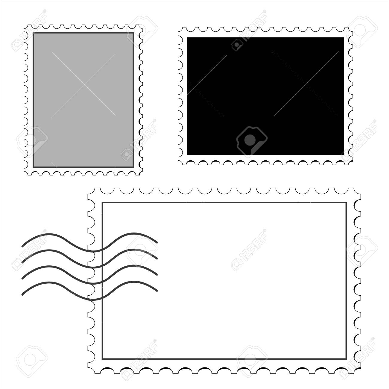 stamps template