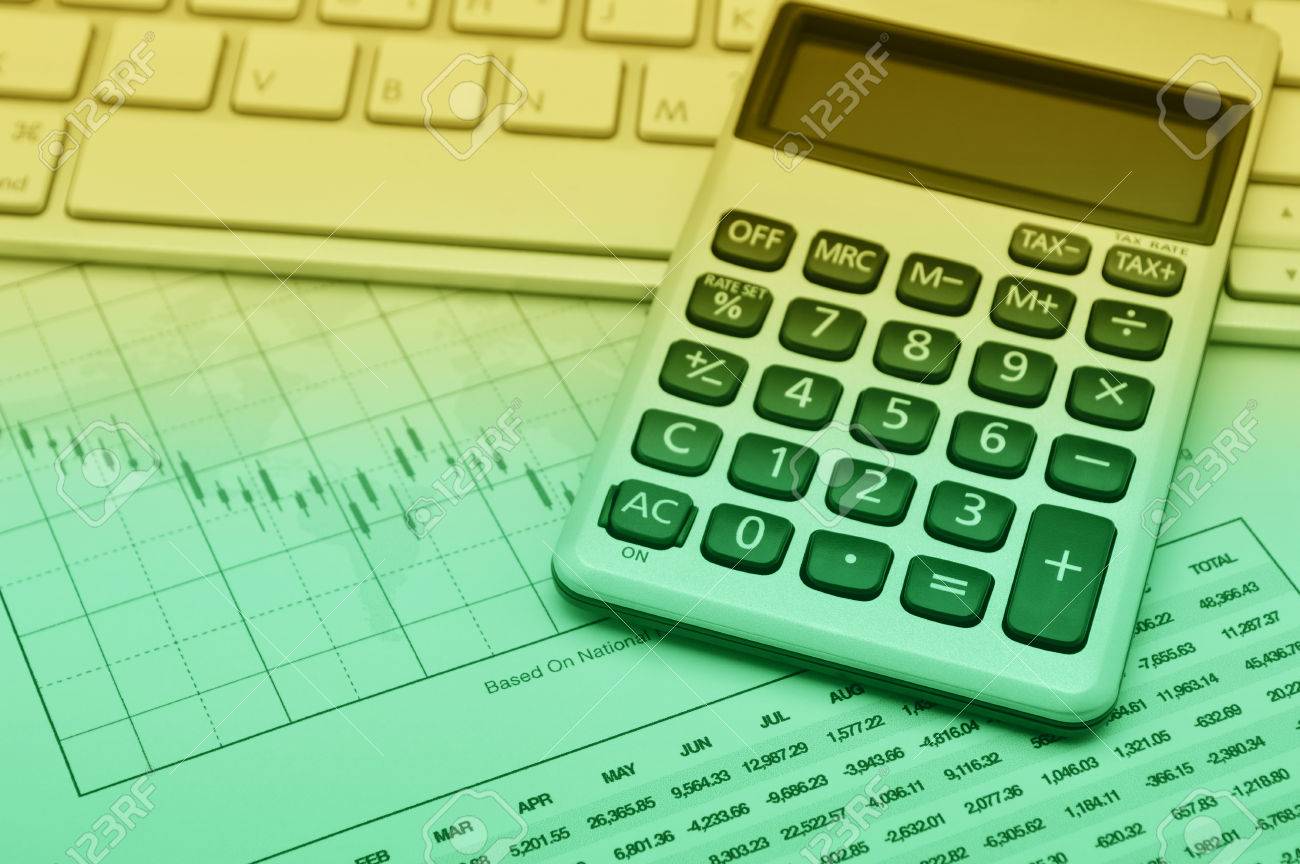 calculator button plus on keyboard and graph paper accounting national graph paper