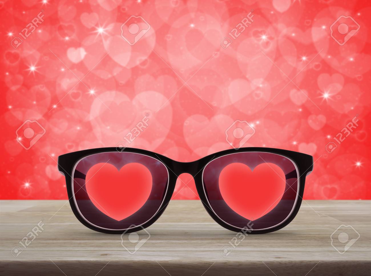 heart eye sunglasses