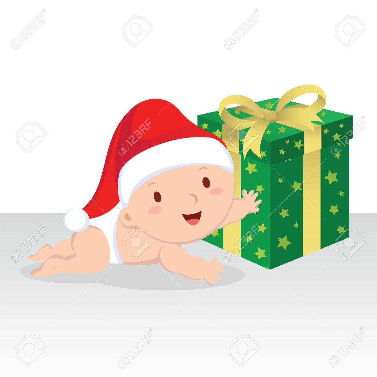 クリスマス プレゼントにかわいい男の子 クリスマス ギフト ボックスにクロール男の子の赤ちゃん のイラスト素材 ベクタ Image クリスマス プレゼントにかわいい男の子 クリスマス ギフト ボックスにクロール男の子の赤ちゃん のイラスト素材 ベクタ Image