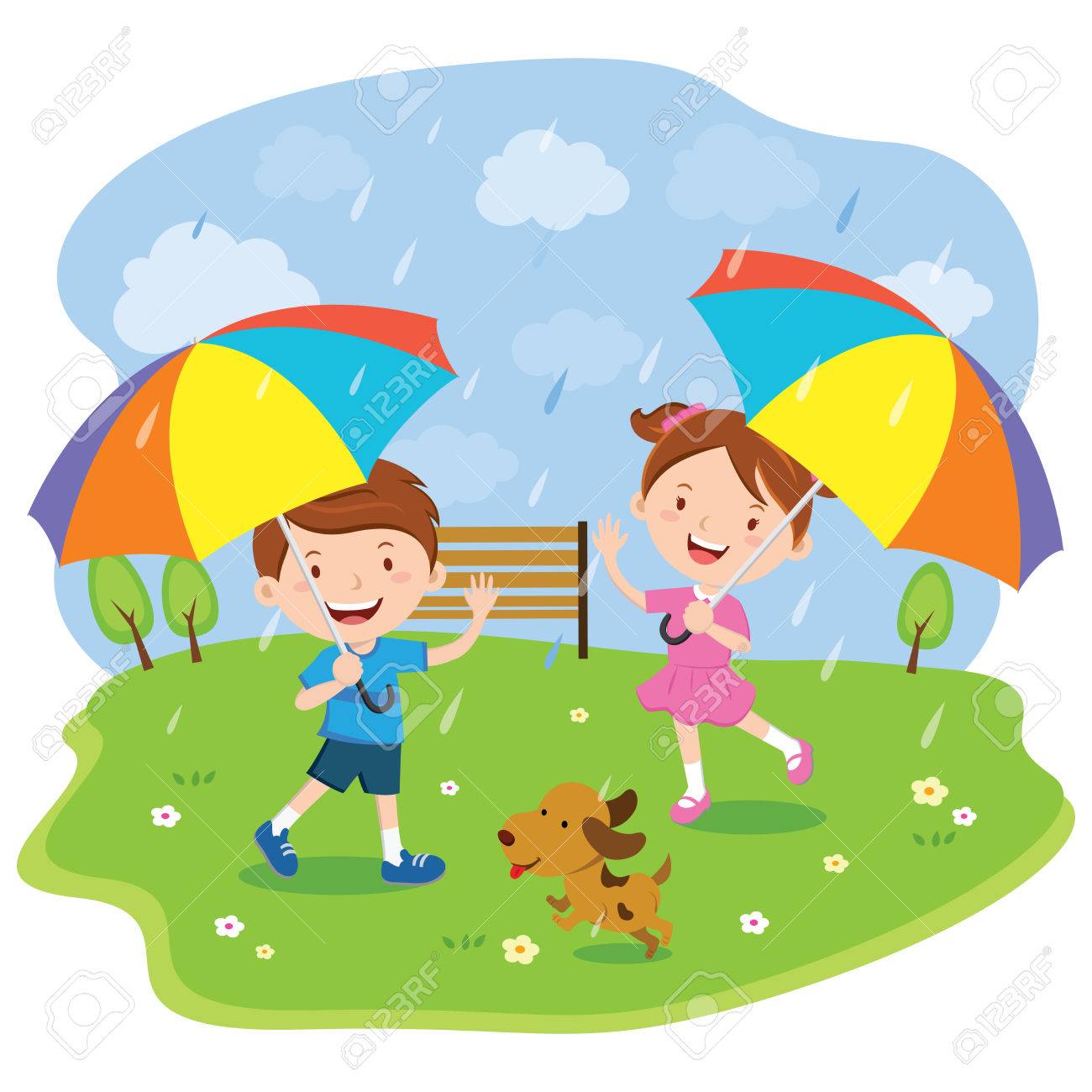 Los Niños Con Ilustraciones Svg, Vectoriales, Clip Art Vectorizado Libre De Derechos. 66571620.