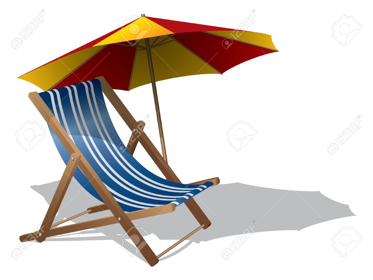 Beach Chair Vector Beach Chair Vector