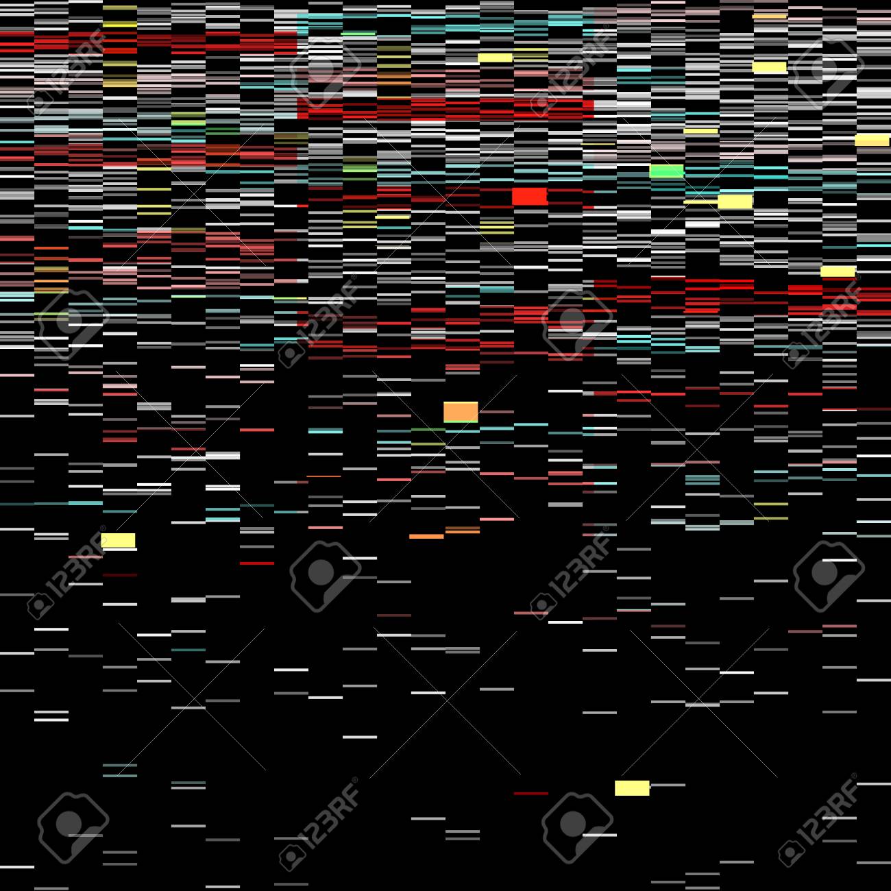 Glitch effect. Computer screen error. Error Video. Abstract