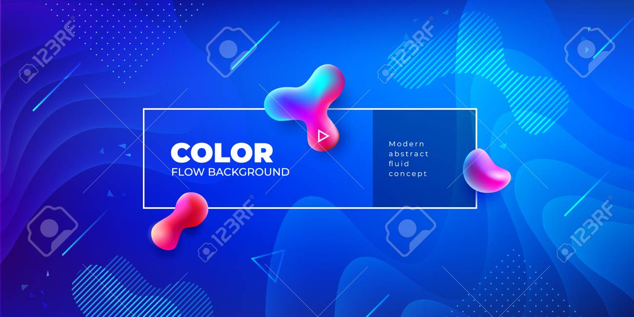 Liquid color background design. Fluid gradient shapes composition. Futuristic design posters. - 100577318 Liquid color background design. Fluid gradient shapes composition. Futuristic design posters. - 100577318