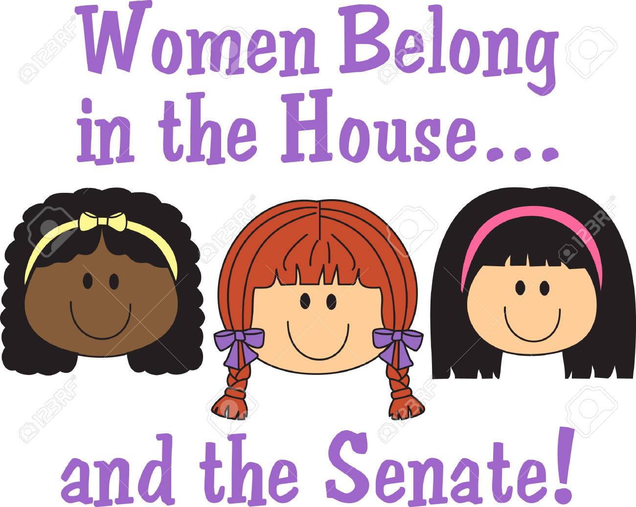 女の子を支配 男の子よだれを垂らします 偉大な概念からこのデザインで女の子パワーをサポートします のイラスト素材 ベクタ Image