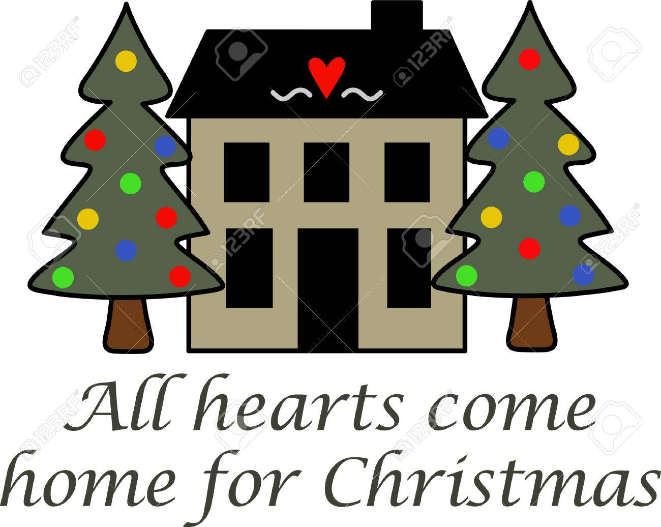 Questa Scena Carina è Un Disegno Perfetto Per Natale Completare Con Luci Alberi Di Pino E Casa