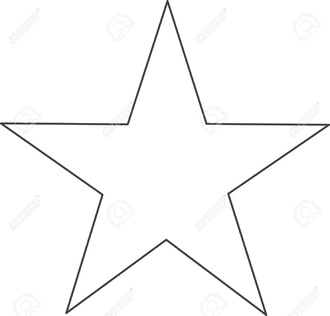 This outline is perfect to add to your custom design for this beautiful star. - 45194913 This outline is perfect to add to your custom design for this beautiful star. - 45194913