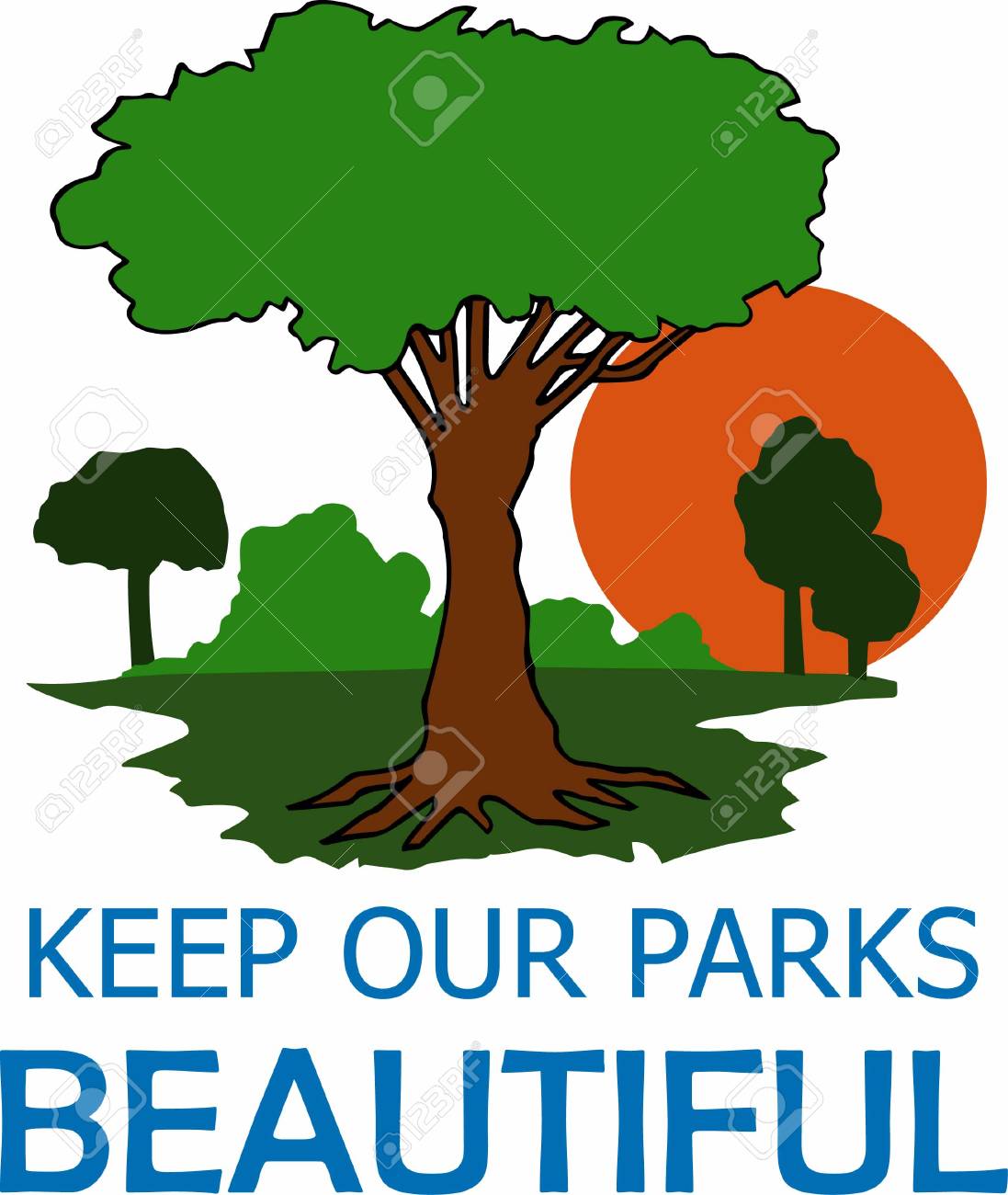 trees are majestic and