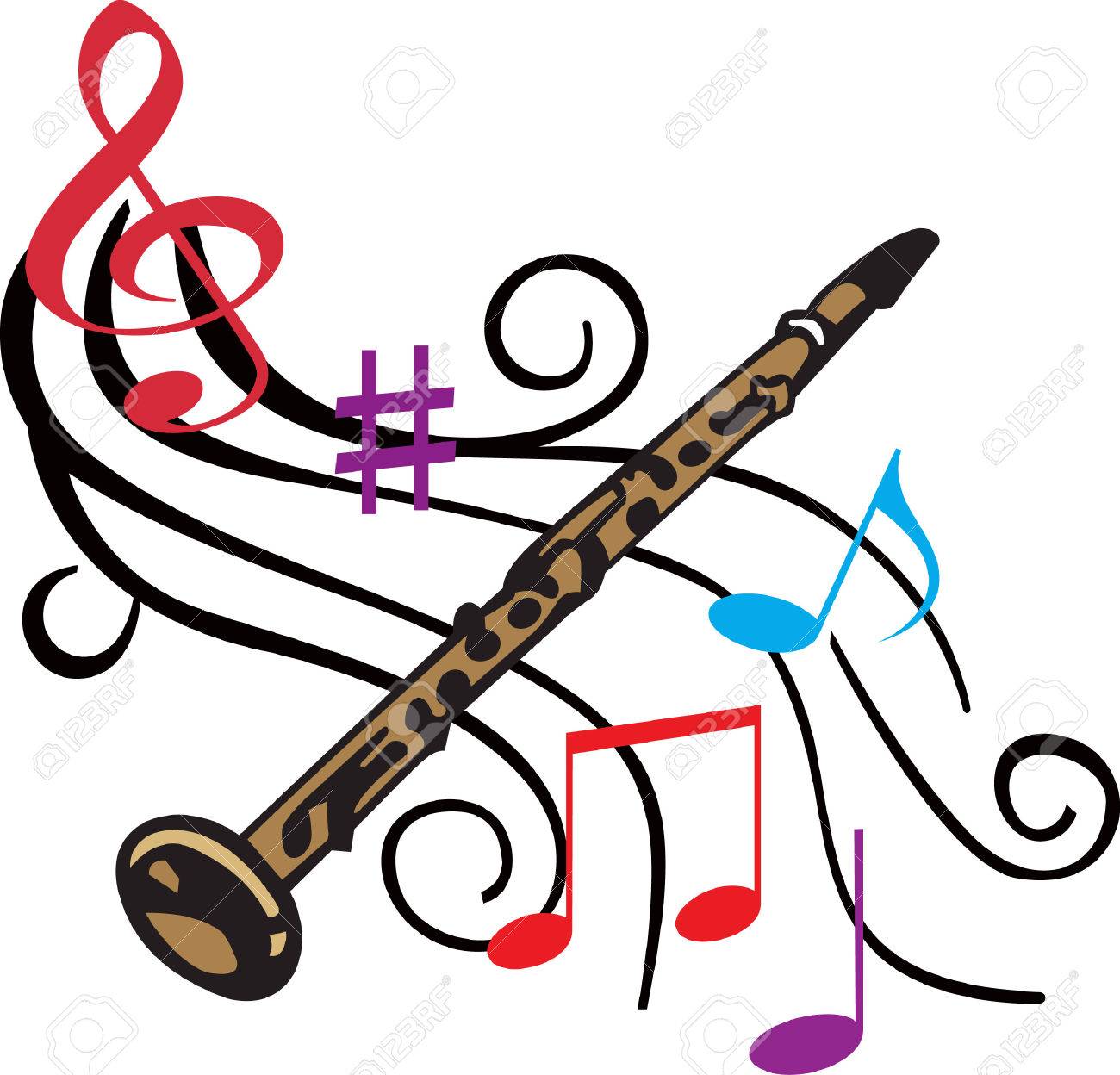 this clarinet design is perfect for your band student royalty free