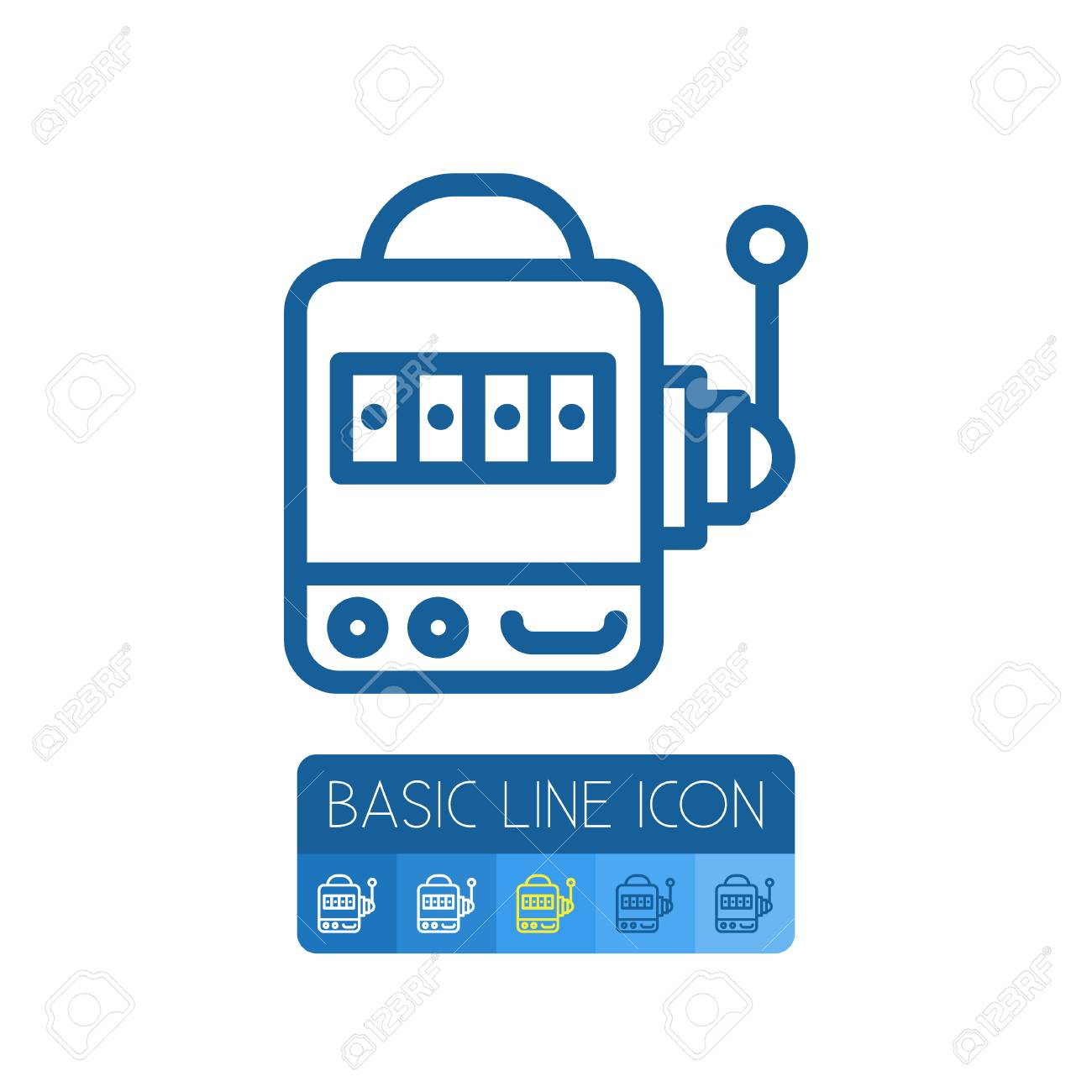 How much is a used slot machine