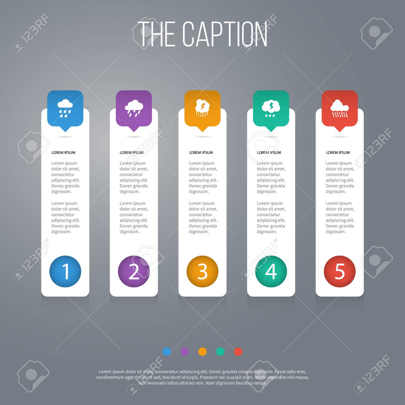 雷 嵐 曇りなどのベクトル オブジェクトのアイコンを天気設定 嵐 レイン ドロップ 雨の要素も含まれています のイラスト素材 ベクタ Image