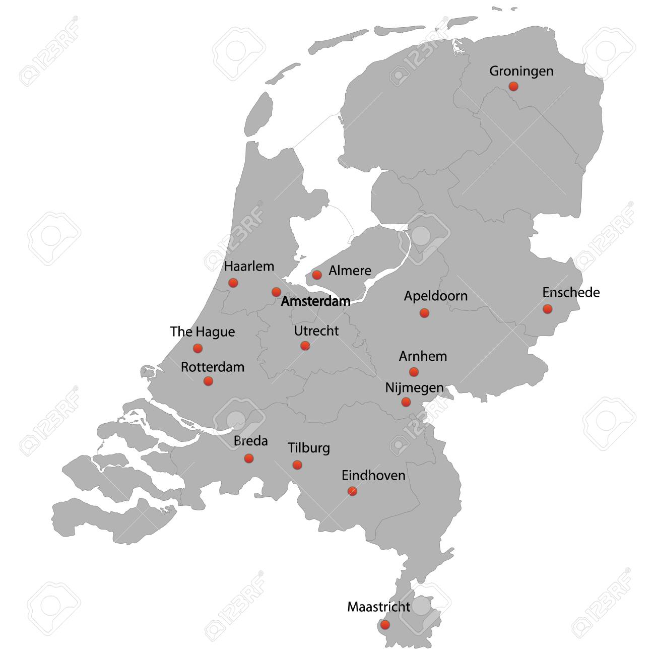 detailed-map-of-the-netherlands-with-cities-royalty-free-svg-cliparts-vectors-and-stock-illustration-image-108326985 for Free Printable Map Of Netherlands Detailed Map Of The Netherlands With Cities Royalty Free SVG, Cliparts, Vectors, and Stock Illustration. Image 108326985. for Free Printable Map Of Netherlands