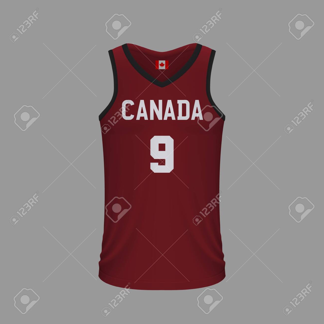 canada basketball jersey