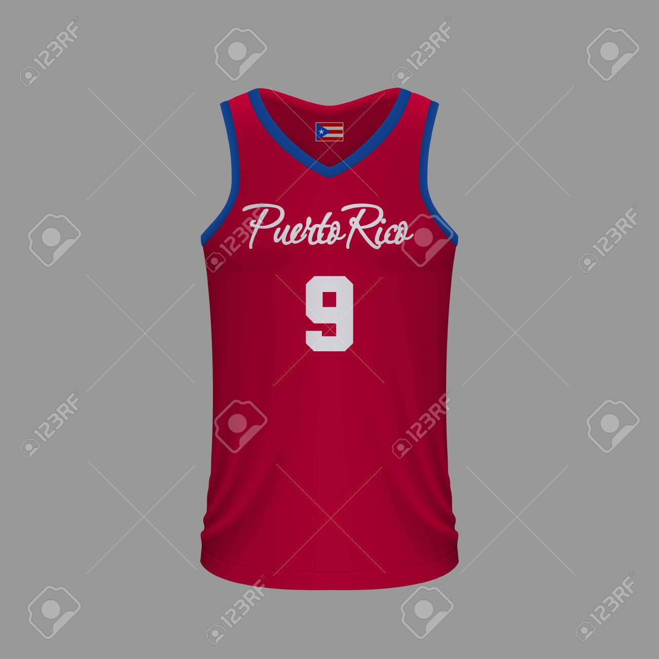 puerto rico basketball jersey