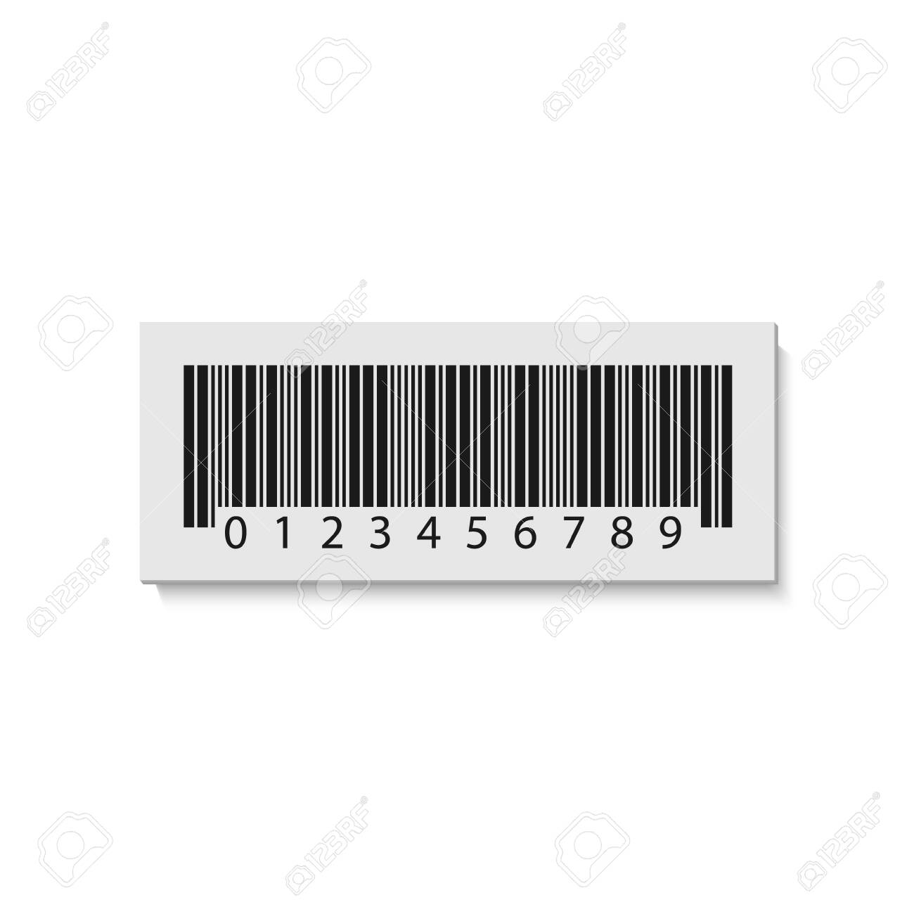 the barcode label