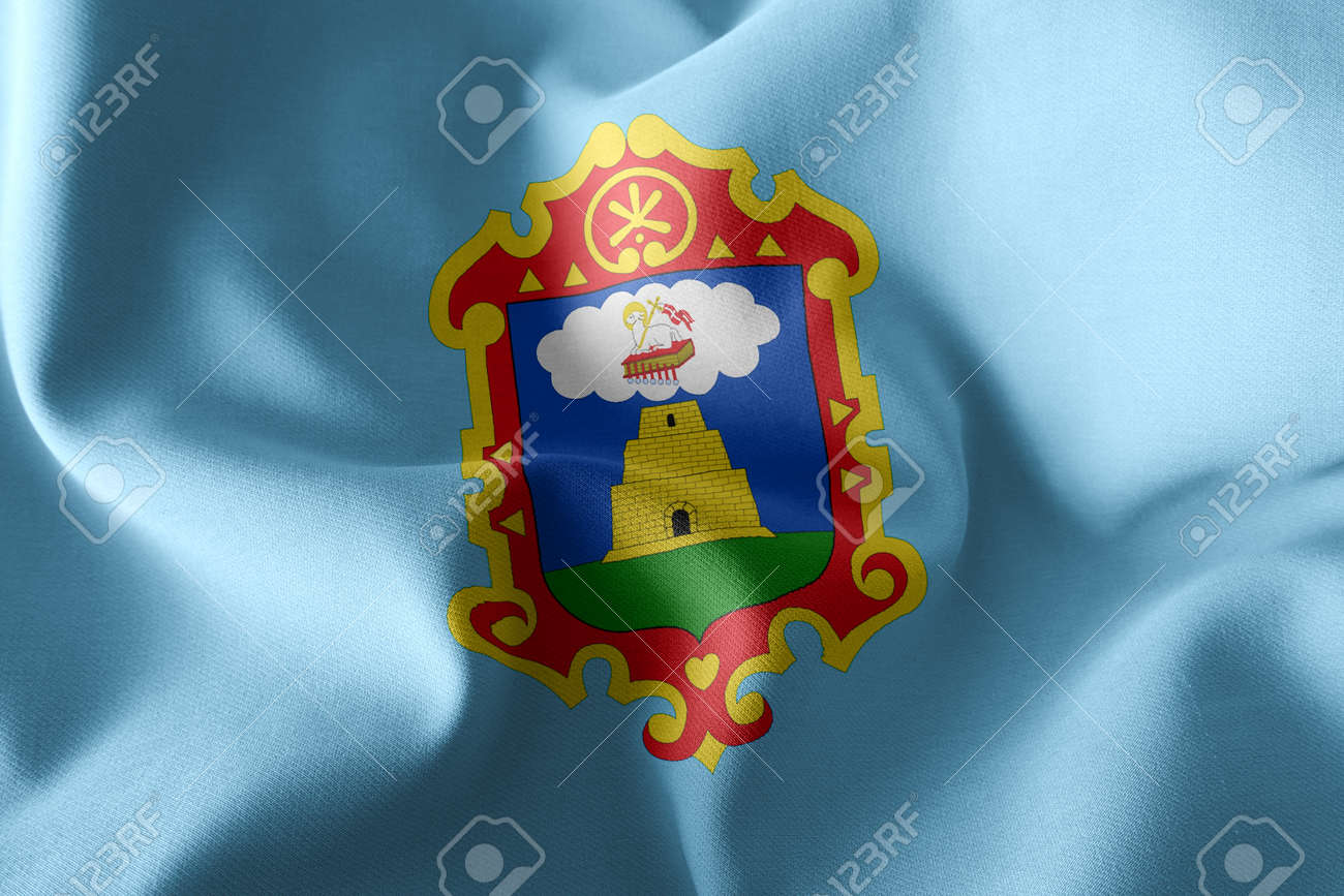 3D illustration flag of Ayacucho is a region of Peru. Waving on the wind flag textile background - 168929084 3D illustration flag of Ayacucho is a region of Peru. Waving on the wind flag textile background - 168929084