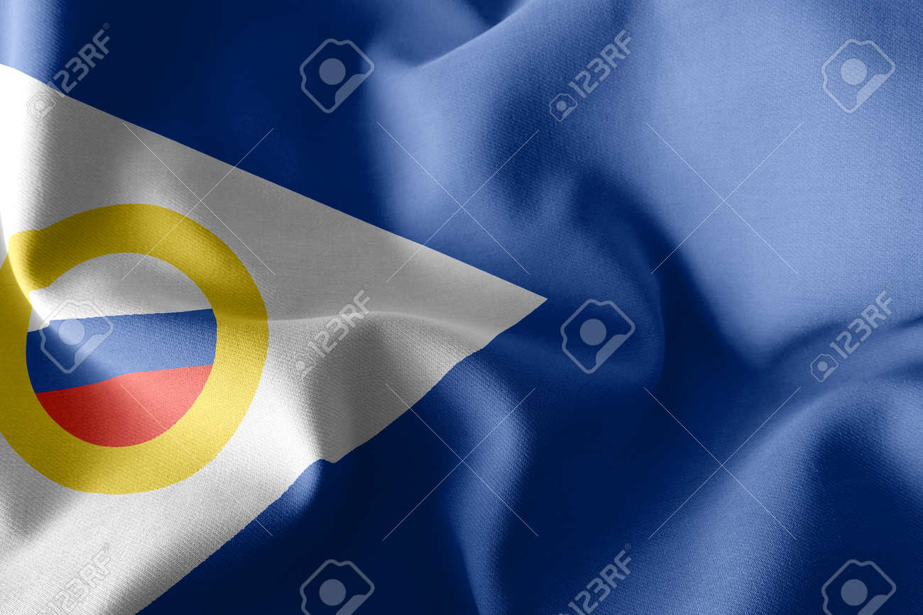3D illustration flag of Chukotka Autonomous Okrug is a region of Russia. Waving on the wind flag textile background - 168929085 3D illustration flag of Chukotka Autonomous Okrug is a region of Russia. Waving on the wind flag textile background - 168929085