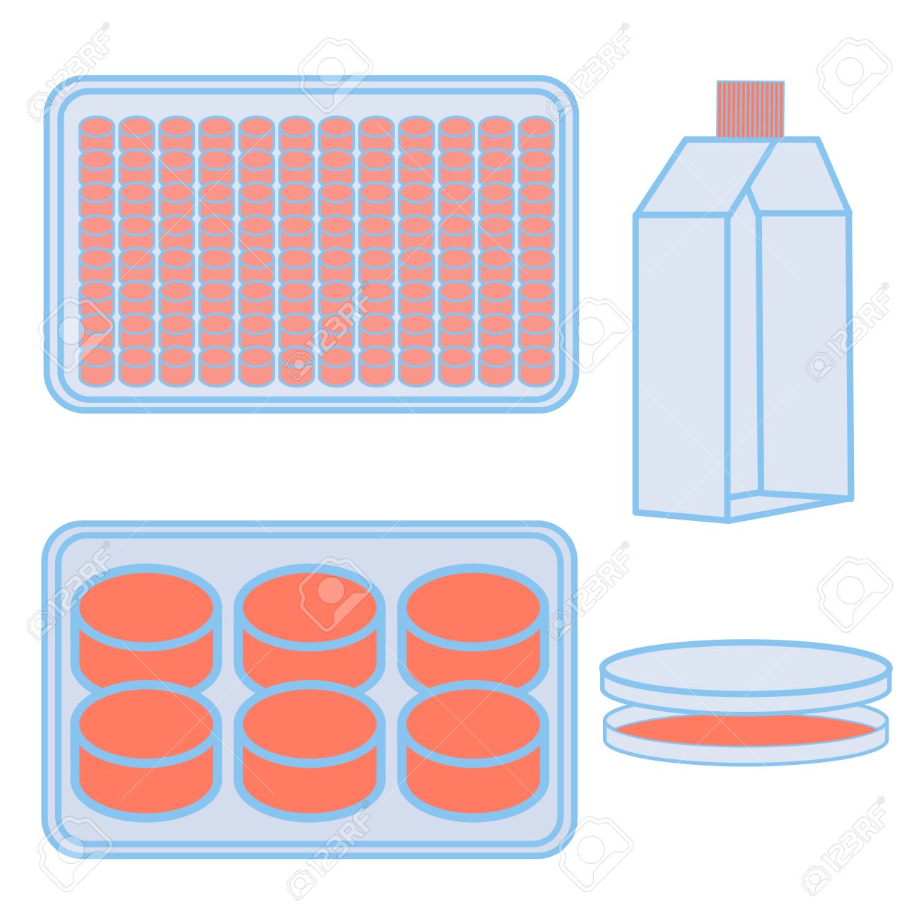 Flask And Plates For Cell Cultivating Vector Illustration Of Lab Equipment Used In Natural Sciences Experiments Royalty Free Cliparts Vectors And Stock Illustration Image 6507 Flask And Plates For Cell Cultivating Vector Illustration Of Lab Equipment Used In Natural Sciences Experiments Royalty Free Cliparts Vectors And Stock Illustration Image 6507