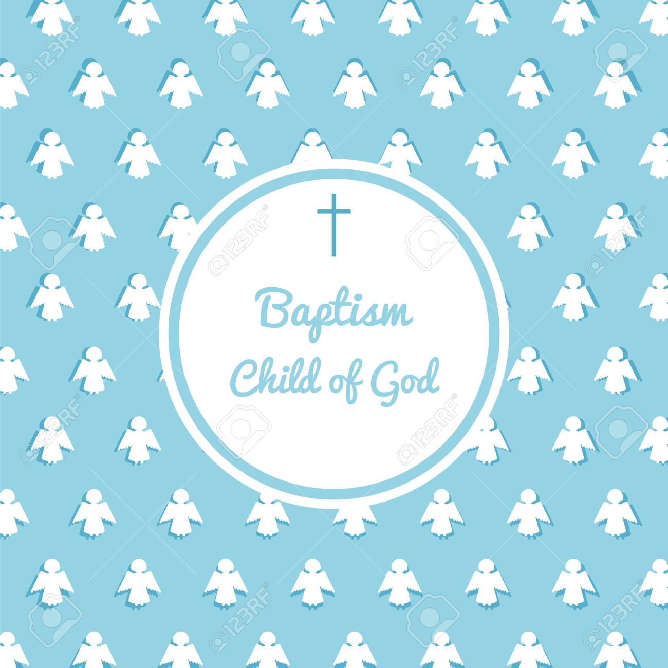 baptism invitation card template
