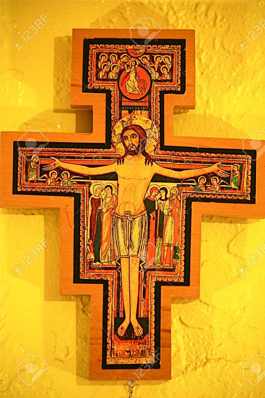 サン ダミアーノ クロス の写真素材 画像素材 Image 4121816