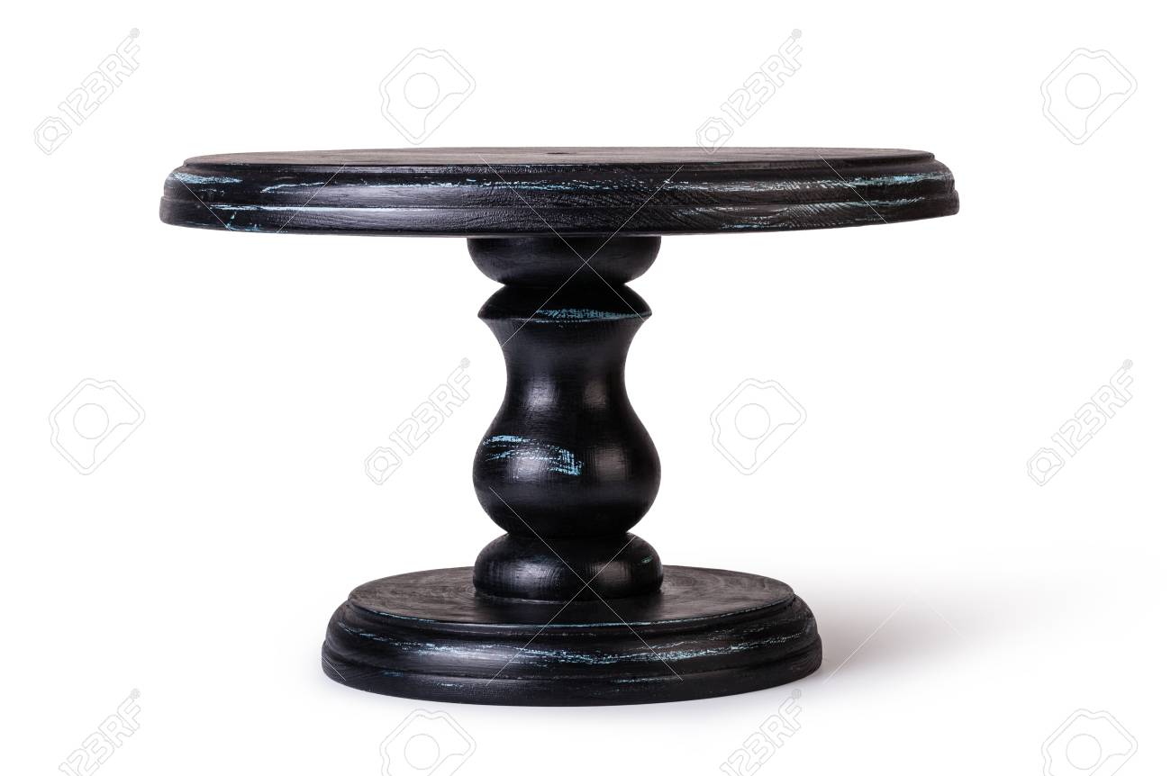 Support Pour Gateau Isole Sur Fond Blanc Banque D Images Et Photos Libres De Droits Image