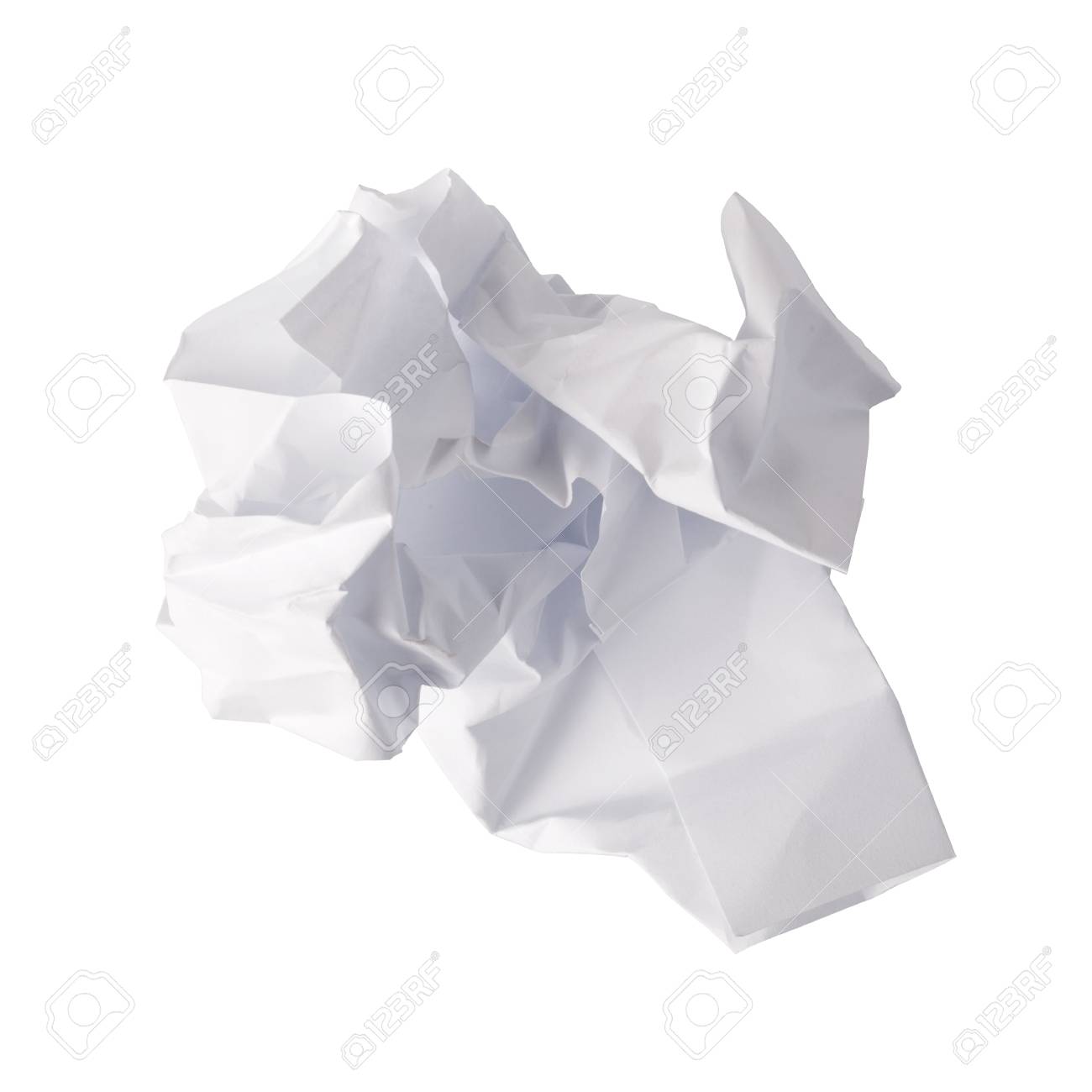 紙を丸めて 白で隔離 の写真素材 画像素材 Image 5256