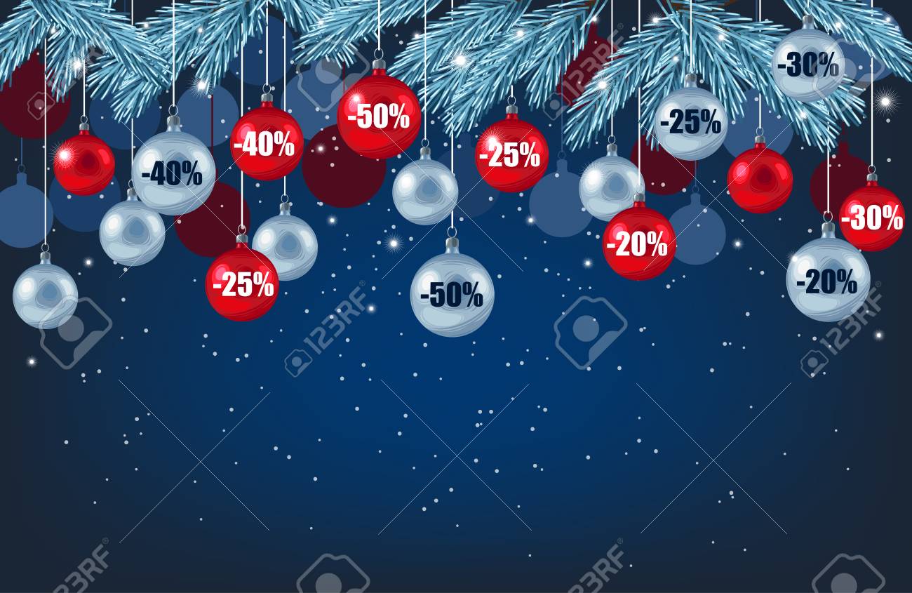 illustration of christmas tree toys with discount royalty free discount christmas toys