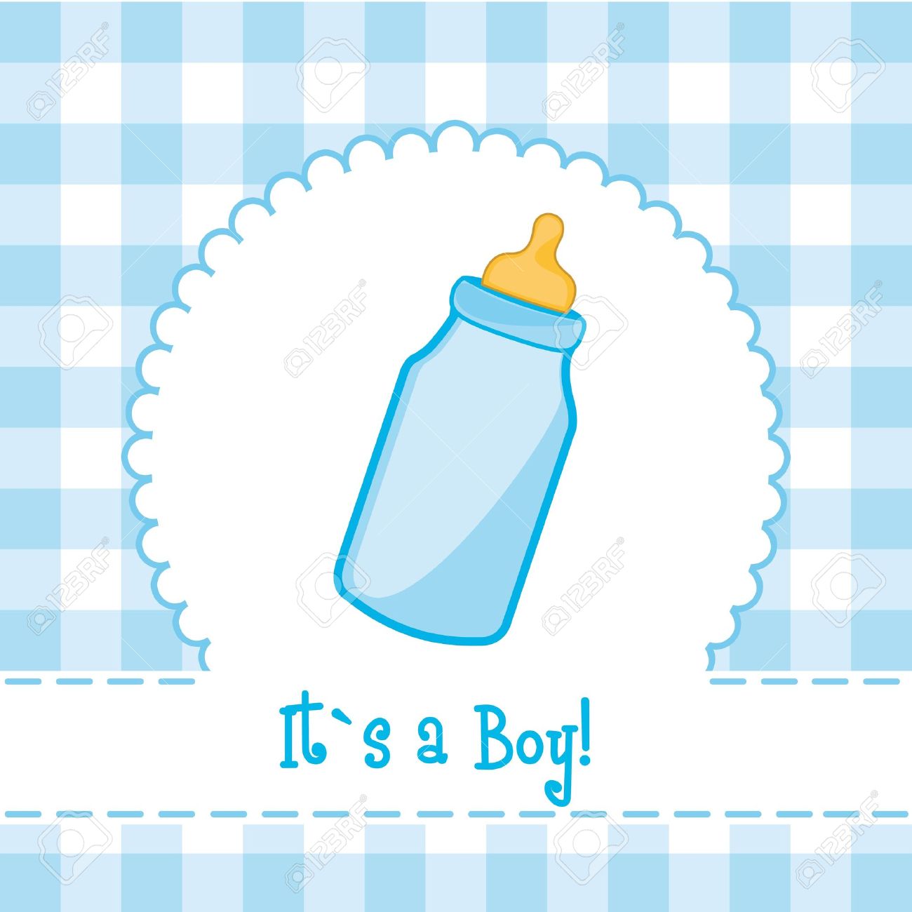 its a boy card