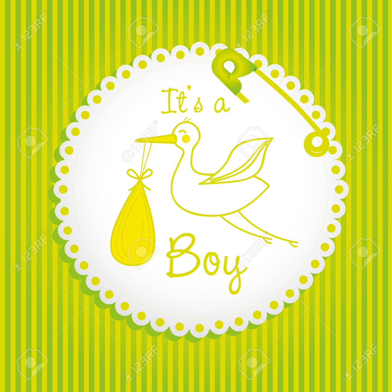 label baby shower background of green lines is a boy royalty free green baby background
