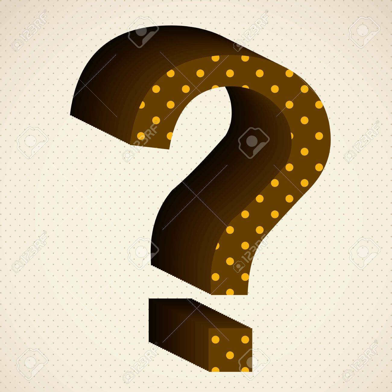 質問 ドット ベクター画像とシルエットを疑問符のアイコンのイラスト素材 ベクタ Image