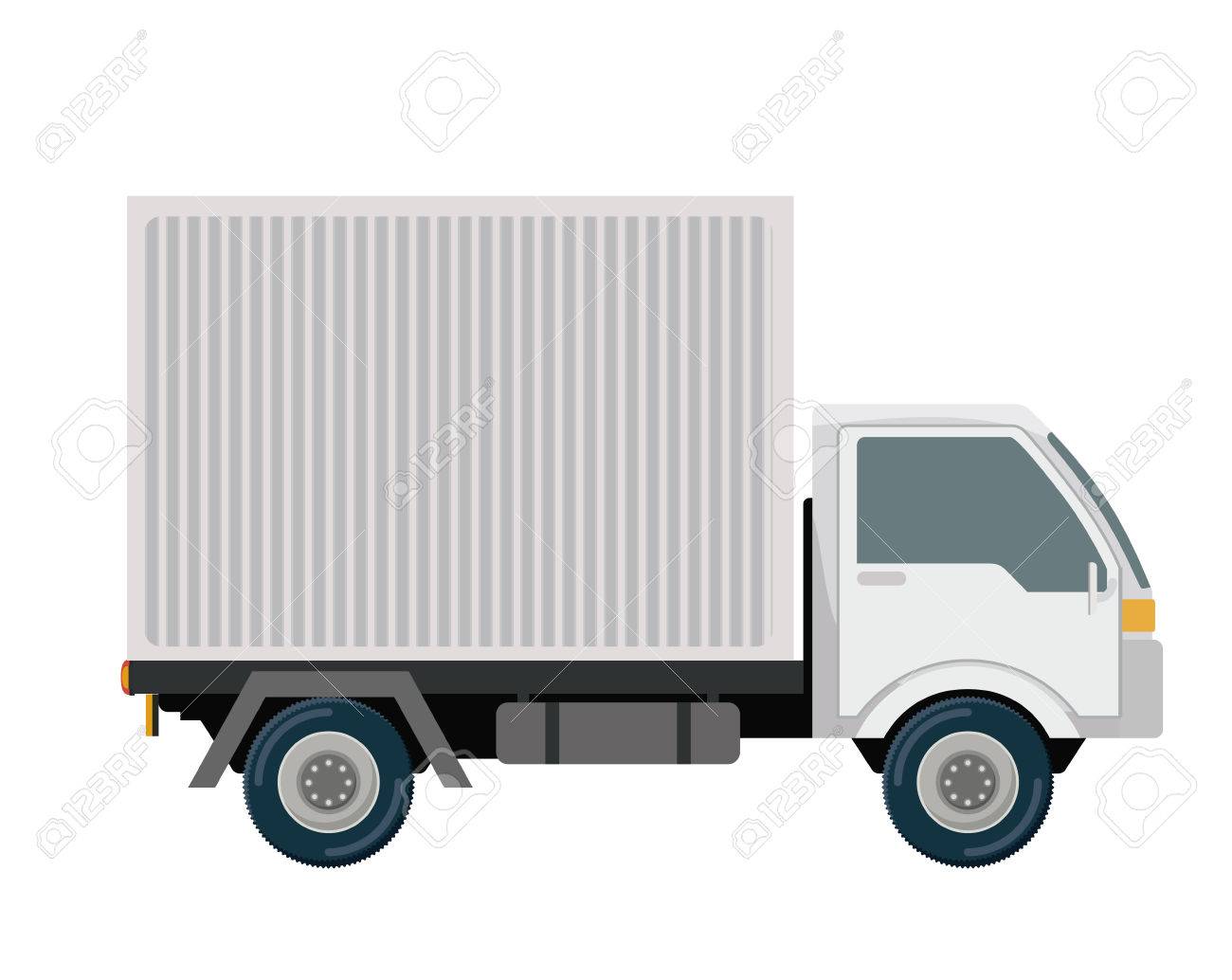 Logistics and delivery design over white background, vector illustration - 39167906 Logistics and delivery design over white background, vector illustration - 39167906