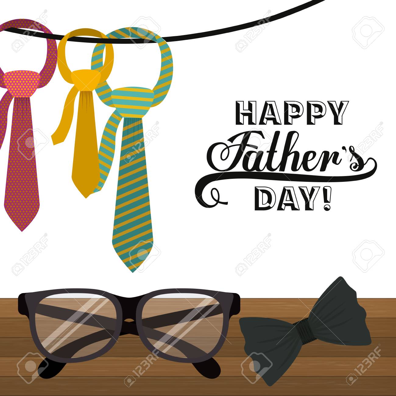 Fathers day design over white background, vector illustration - 39707589 Fathers day design over white background, vector illustration - 39707589