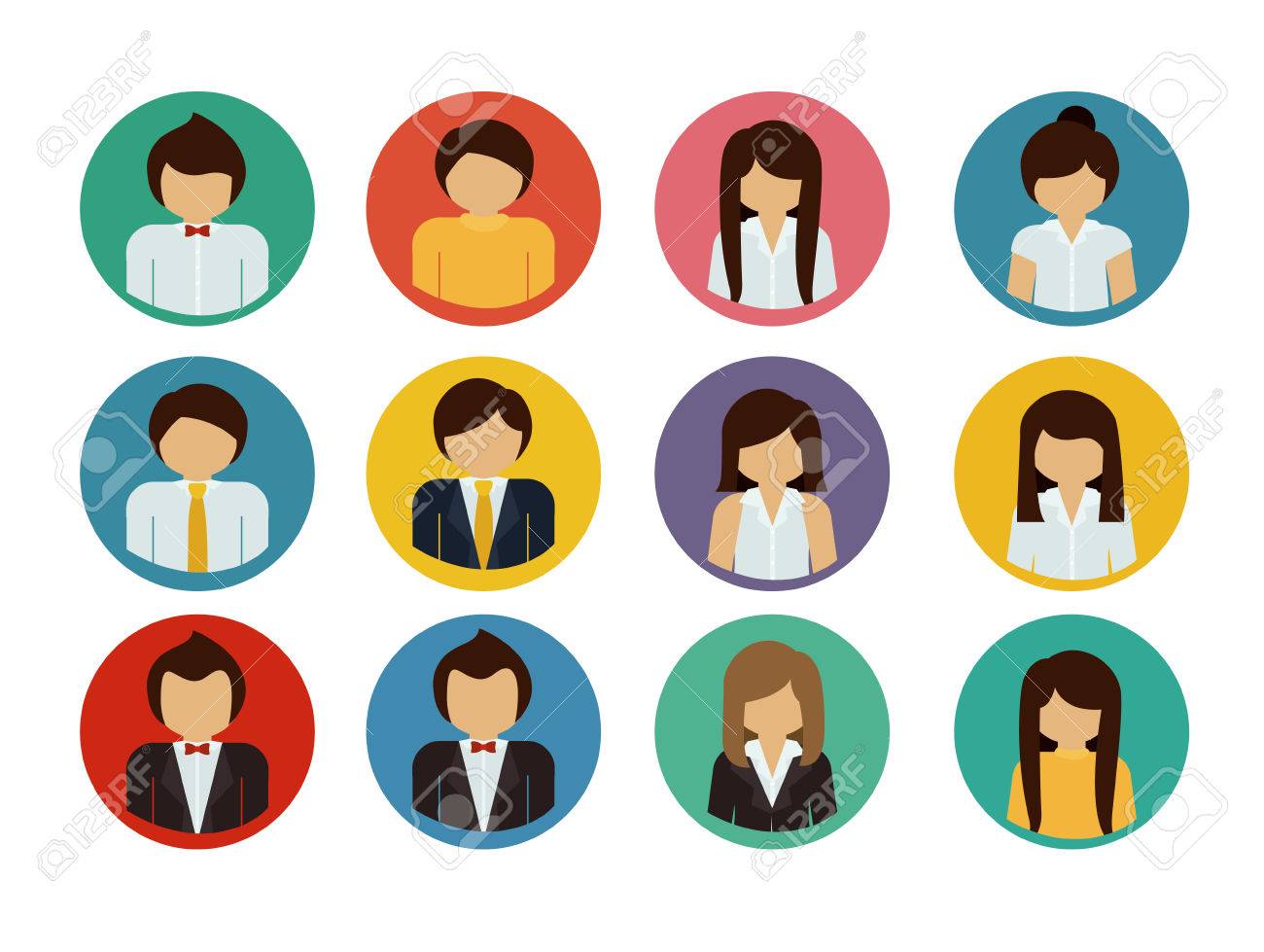 Human Resources design over white background, vector illustration - 40204055 Human Resources design over white background, vector illustration - 40204055